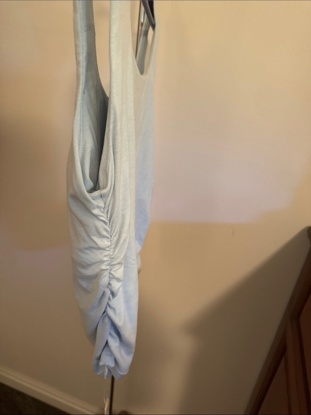 OGL Women's Light Blue Scoop Neck Brami Tank Top - Picture 3 of 6